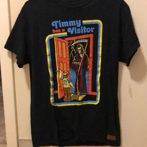 “Timmy Has a Visitor” Steven Rhodes t-shirt